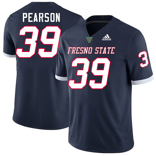 Fresno State Bulldogs #39 Jadon Pearson College Football Jerseys,Uniforms-Navy Fresno State Bulldogs #39 Jadon Pearson College Football Jerseys,Uniforms-Navy